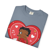 Load image into Gallery viewer, Betty Boop Shirt, Comfort Colors Betty Boop T-shirt, Betty Boop Cartoon Graphic Tee Christmas Shirt Gift For Her, Heart Shirt Christmas Gift
