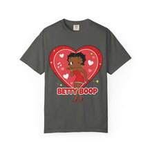 Load image into Gallery viewer, Betty Boop Shirt, Comfort Colors Betty Boop T-shirt, Betty Boop Cartoon Graphic Tee Christmas Shirt Gift For Her, Heart Shirt Christmas Gift
