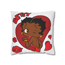 Load image into Gallery viewer, Cute Betty Boop Pillowcase, Living Room Decor, Pillowcase Christmas Gift, Printed Pillow Cover, Housewarming Gift, Betty Boop Collection
