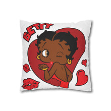 Load image into Gallery viewer, Cute Betty Boop Pillowcase, Living Room Decor, Pillowcase Christmas Gift, Printed Pillow Cover, Housewarming Gift, Betty Boop Collection

