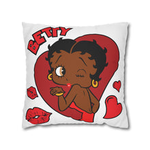 Load image into Gallery viewer, Cute Betty Boop Pillowcase, Living Room Decor, Pillowcase Christmas Gift, Printed Pillow Cover, Housewarming Gift, Betty Boop Collection
