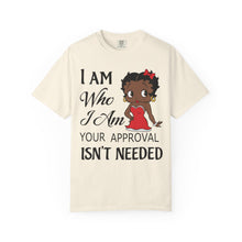 Load image into Gallery viewer, I Am Who I Am Shirt, Betty Boop Shirt, Black Girl Shirt, Black Queen Shirt, Betty Boop Valentine Shirt, Black Art Clothing Valentines Gift
