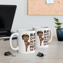 Load image into Gallery viewer, 15oz Mug Betty Boop Mug, Black Girl Mug, Black Queen Mug, Coffee Mug Birthday Gift, Sunflower Mug, Christmas Gift For Her
