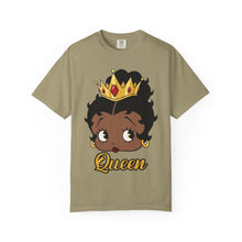 Load image into Gallery viewer, Betty Boop Design T-shirt, Black Queenly Shirt, Cartoon Graphic Tee, Comfort Colors Shirt For Her Birthday Gift
