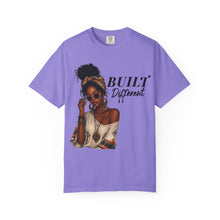 Load image into Gallery viewer, Built Different Shirt Women Empowerment Shirt, Black Girl Boho Shirt, Comfort Colors Graphic Tee, Boho Womens Clothing Birthday Gift For Her
