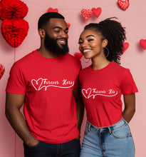 Load image into Gallery viewer, Forever His Shirt, Forever Hers Shirt, Cute Couple Shirt, Valentine Shirt, Valentines Tshirt, Valentine Gift, Anniversary Gift, Couple Gifts
