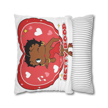 Load image into Gallery viewer, Cute Betty Boop Design Throw Pillow Cover, Living Room Throw Pillowcase, Home Decor Christmas Gift, Housewarming Gift, Betty Boop Fan Gift
