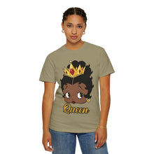 Load image into Gallery viewer, Betty Boop Design T-shirt, Black Queenly Shirt, Cartoon Graphic Tee, Comfort Colors Shirt For Her Birthday Gift
