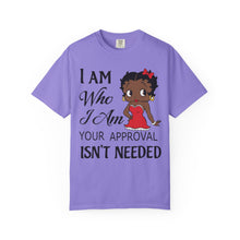 Load image into Gallery viewer, I Am Who I Am Shirt, Betty Boop Shirt, Black Girl Shirt, Black Queen Shirt, Betty Boop Valentine Shirt, Black Art Clothing Valentines Gift
