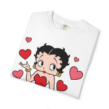 Load image into Gallery viewer, Be My Valentine Shirt, Cute Betty Boop T-shirt Valentine Gift For Girl Friend, Heart Design Tshirt, Womens Valentines Graphic Tee
