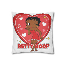 Load image into Gallery viewer, Cute Betty Boop Design Throw Pillow Cover, Living Room Throw Pillowcase, Home Decor Christmas Gift, Housewarming Gift, Betty Boop Fan Gift
