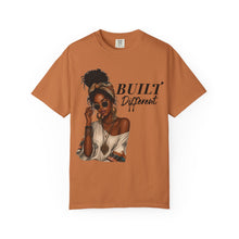 Load image into Gallery viewer, Built Different Shirt Women Empowerment Shirt, Black Girl Boho Shirt, Comfort Colors Graphic Tee, Boho Womens Clothing Birthday Gift For Her
