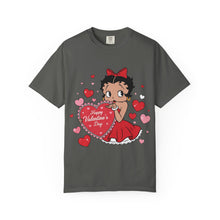 Load image into Gallery viewer, Betty Boop Valentine Shirt, Love Shirt, Heart Design Shirt, Valentine's Day Shirt Women, Women's Valentine's Day Gift, Valentine's Outfit
