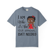 Load image into Gallery viewer, I Am Who I Am Shirt, Betty Boop Shirt, Black Girl Shirt, Black Queen Shirt, Betty Boop Valentine Shirt, Black Art Clothing Valentines Gift
