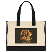 Load image into Gallery viewer, Africa_In_Her_Tote_Bag_Traveler_Bag_Af_PremiumTote_MainFlat_Mockup.png_15346940
