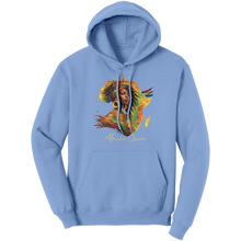 Load image into Gallery viewer, African_Queen_Hoodie_African_Girl_Desig_Light_Blue_Front_Mockup.png_15633397
