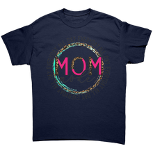 Load image into Gallery viewer, All_Day_Everyday_Mom_Mode_Shirt_Cute_Mo_Navy_Front_Mockup.png
