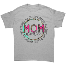 Load image into Gallery viewer, All_Day_Everyday_Mom_Mode_Shirt_Cute_Mo_Sport_Grey_Front_Mockup.png
