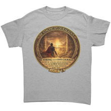 Load image into Gallery viewer, Be_Strong_and_Courageous_Shirt_Joshua_1_Sport_Grey_Front_Mockup.png_15437221

