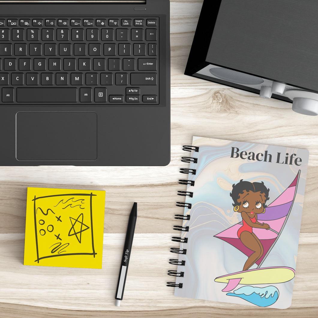 Betty Boop - Beach Life Spiralbound Notebook