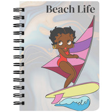 Load image into Gallery viewer, Betty Boop - Beach Life Spiralbound Notebook
