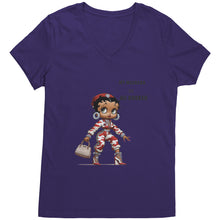 Load image into Gallery viewer, Betty Boop - My Weekend Is All Booked V-Neck T-Shirt
