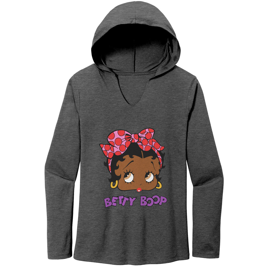 Betty Boop - Ribbon Long Sleeve Hoodie