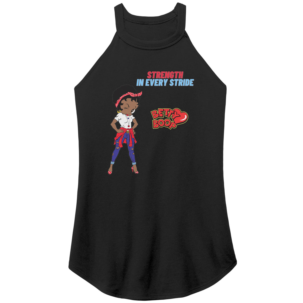 Betty Boop - Strength In Every Stride - Rocker Tank