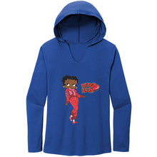 Load image into Gallery viewer, Betty Boop - Stylish and Fly - Long Sleeve Hoodie
