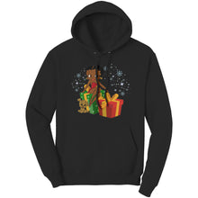 Load image into Gallery viewer, Betty Boop Christmas Hoodie, Betty Boop Womens Hoodie, Christmas Gift for Her, Holiday Graphic Hoodie, Betty Boop Hoodie, Womens Clothing

