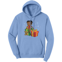 Load image into Gallery viewer, Betty Boop Christmas Hoodie, Betty Boop Womens Hoodie, Christmas Gift for Her, Holiday Graphic Hoodie, Betty Boop Hoodie, Womens Clothing
