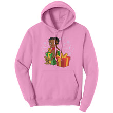 Load image into Gallery viewer, Betty Boop Christmas Hoodie, Betty Boop Womens Hoodie, Christmas Gift for Her, Holiday Graphic Hoodie, Betty Boop Hoodie, Womens Clothing
