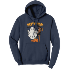 Load image into Gallery viewer, Betty_Boop_Halloween_Hoodie_Cute_Hallow_Navy_Front_Mockup.png

