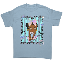 Load image into Gallery viewer, Betty_Boop_Halloween_Shirt_Halloween_Co_Light_Blue_Front_Mockup.png
