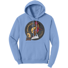 Load image into Gallery viewer, Betty_Boop_Hoodie_Betty_Boop_Design_Shi_Light_Blue_Front_Mockup.png
