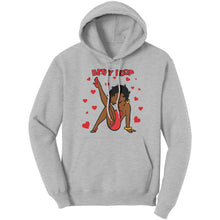 Load image into Gallery viewer, Betty Boop Hoodie, Betty Boop with Heart Hoodie, Betty Boop Womens Hoodie Christmas Hoodie, Christmas Womens Clothing Christmas Gift For Her
