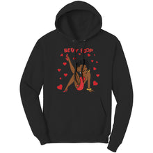 Load image into Gallery viewer, Betty Boop Hoodie, Betty Boop with Heart Hoodie, Betty Boop Womens Hoodie Christmas Hoodie, Christmas Womens Clothing Christmas Gift For Her
