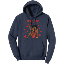 Load image into Gallery viewer, Betty Boop Hoodie, Betty Boop with Heart Hoodie, Betty Boop Womens Hoodie Christmas Hoodie, Christmas Womens Clothing Christmas Gift For Her
