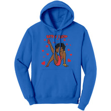 Load image into Gallery viewer, Betty Boop Hoodie, Betty Boop with Heart Hoodie, Betty Boop Womens Hoodie Christmas Hoodie, Christmas Womens Clothing Christmas Gift For Her
