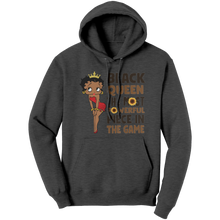 Load image into Gallery viewer, Betty_Boop_Hoodie_Black_Girl_Hoodie_Bl_Dark_Heather_Front_Mockup.png
