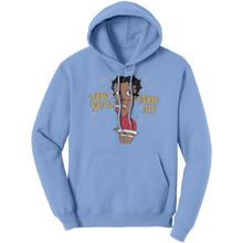 Load image into Gallery viewer, Betty_Boop_Hoodie_Black_Girl_Hoodie_Bl_Light_Blue_Front_Mockup.png
