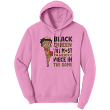 Load image into Gallery viewer, Betty_Boop_Hoodie_Black_Girl_Hoodie_Bl_Light_Pink_Front_Mockup.png
