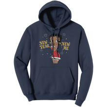 Load image into Gallery viewer, Betty_Boop_Hoodie_Black_Girl_Hoodie_Bl_Navy_Front_Mockup.png
