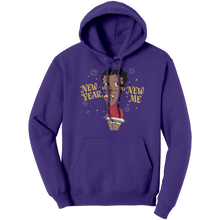 Load image into Gallery viewer, Betty_Boop_Hoodie_Black_Girl_Hoodie_Bl_Purple_Front_Mockup.png
