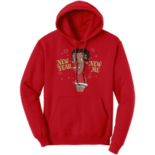 Load image into Gallery viewer, Betty_Boop_Hoodie_Black_Girl_Hoodie_Bl_Red_Front_Mockup.png
