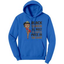 Load image into Gallery viewer, Betty_Boop_Hoodie_Black_Girl_Hoodie_Bl_Royal_Front_Mockup.png
