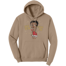 Load image into Gallery viewer, Betty_Boop_Hoodie_Black_Girl_Hoodie_Bl_Sand_Front_Mockup.png
