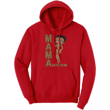 Load image into Gallery viewer, Betty_Boop_Hoodie_Leopard_Print_Mama_Ho_Red_Front_Mockup.png
