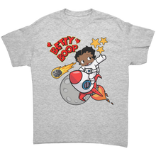 Load image into Gallery viewer, Betty_Boop_Shirt_Astronaut_Shirt_Betty_Ash_Grey_Front_Mockup.png
