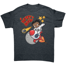 Load image into Gallery viewer, Betty_Boop_Shirt_Astronaut_Shirt_Betty_Dark_Heather_Mockup.png
